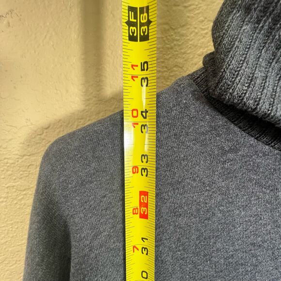 Studio Park x Shawn Killinger Womens Gray Pullover Sweatshirt Dress Size LP - Picture 7 of 12